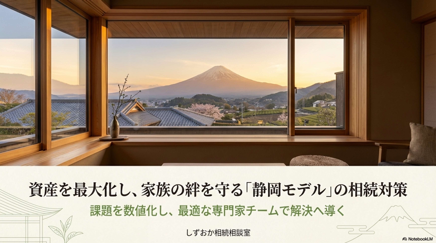 資産を最大化し、家族の絆を守る静岡モデルの相続対策